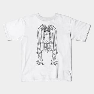 Ashnikko- Daisy (line) Kids T-Shirt